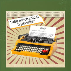 Mechanical Typewriter TV Furnishing Articles Building Blocks