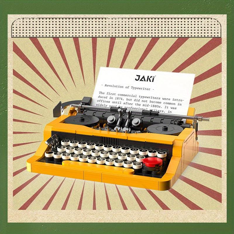 Mechanical Typewriter TV Furnishing Articles Building Blocks