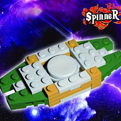 Decompressing Hand Spinner Toy Building Blocks Stress Relief