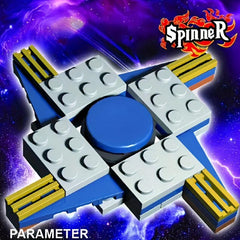 Decompressing Hand Spinner Toy Building Blocks Stress Relief