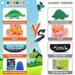 Dinosaur Stacking Balance Game Montessori Toy Educational Gift
