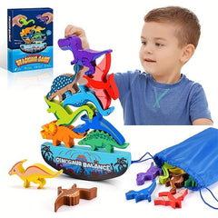 Dinosaur Stacking Balance Game Montessori Toy Educational Gift