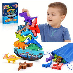 Dinosaur Stacking Balance Game Montessori Toy Educational Gift