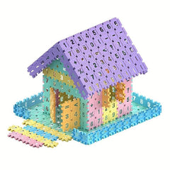 DIY Digital Block Building Toys for Kids, Educational Set for Boys and Girls