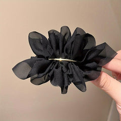 Chiffon Flower Hairpin Elegant Women Girls Hair Accessory