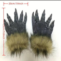 Werewolf Masks Birthday Halloween Scary Ghost Wolf Head Cover
