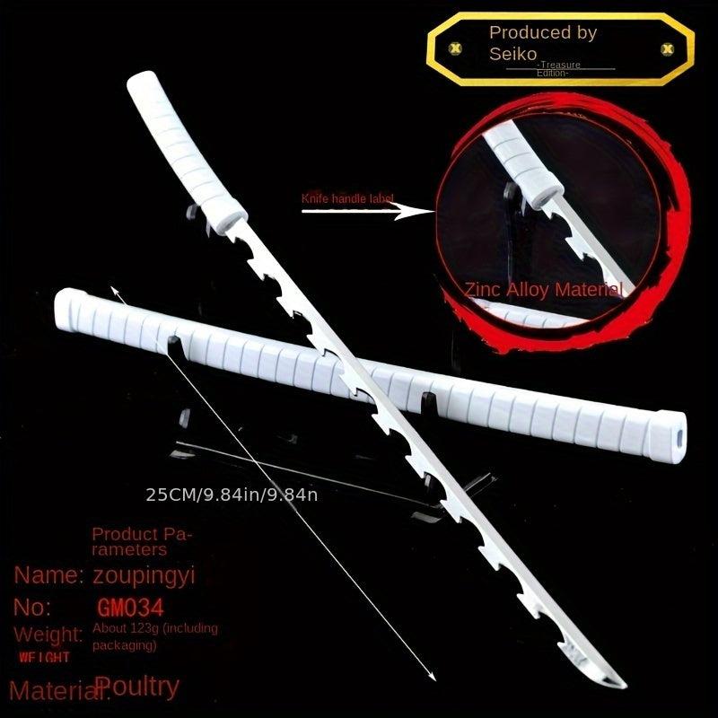 1pc Unsharpened Alloy Simulation Pendants Costume Props Display Funny Decors