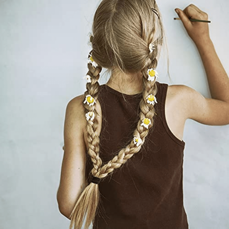50pcs Soft Toddler Hair Band Mini Seamless for Girls Diameter 2
