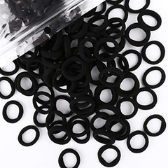 50pcs Soft Toddler Hair Band Mini Seamless for Girls Diameter 2