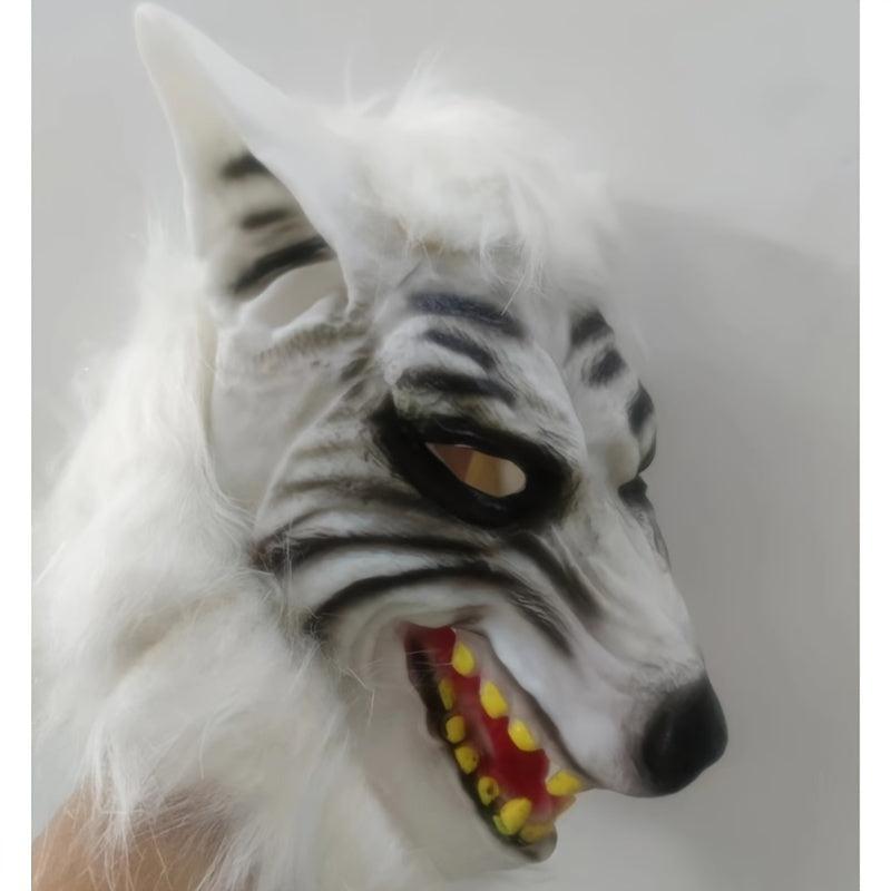 Halloween Wolf Head & Gloves Set Masquerade Cosplay