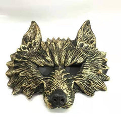 Halloween Wolf Head & Gloves Set Masquerade Cosplay