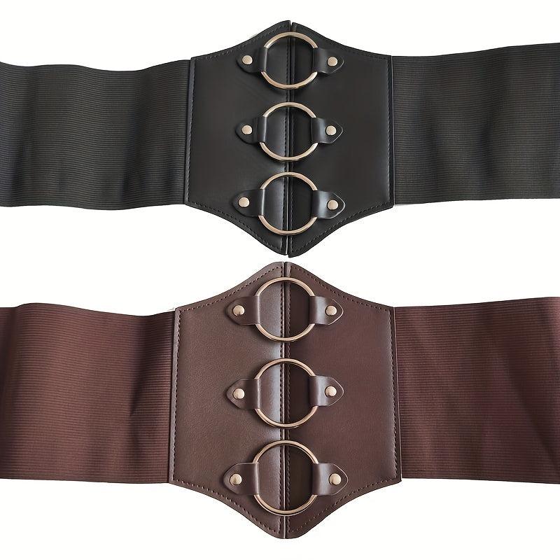 Medieval Steampunk Arm Guard & Girdle Costume Props