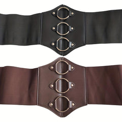 Medieval Steampunk Arm Guard & Girdle Costume Props