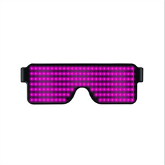 LED Luminous Glasses Christmas Party Decoration Punk Glasses