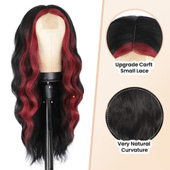 Long Curly Hair Women's Wig High Heat Synthetic Fiber Wigs