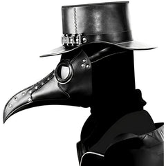Plague Doctor Beak Mask Adjustable Halloween Cosplay Prop