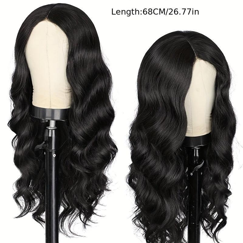 3 Colors Long Curly Wigs Large Wave Wigs For Women