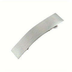 Metal Geometric Hair Clip Hair Accessories Wire Drawing Effect Spring Clip