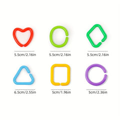 Kids Geometric Chain Brain Puzzle Toy