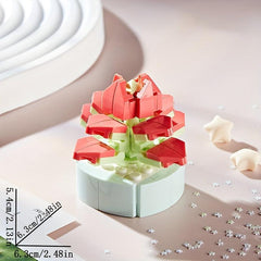 Succulent Potted Decorations Kids DIY Building Blocks Improve Hands On Ability