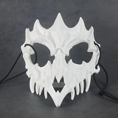 Skull Wolf Shape Mask Tigers Wolf Skull Half Face Mask Halloween Cosplay Costume