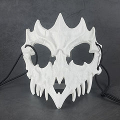 Skull Wolf Shape Mask Tigers Wolf Skull Half Face Mask Halloween Cosplay Costume