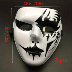 Halloween Horror Masquerade Full Face Mask Men's Adult Eye Mask