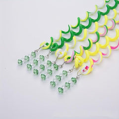 12pcs Braided Twist Curly Hair Rope Phone Cord Headdress