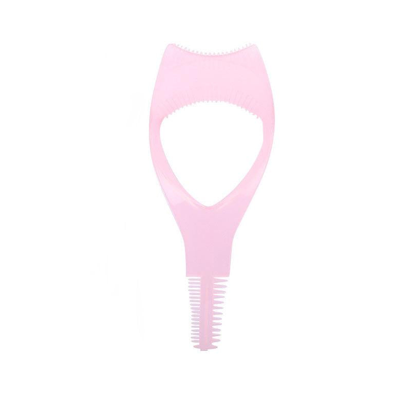 2pcs Eyeliner Stencils Mascara Shield Guard Comb Eyelash Applicator