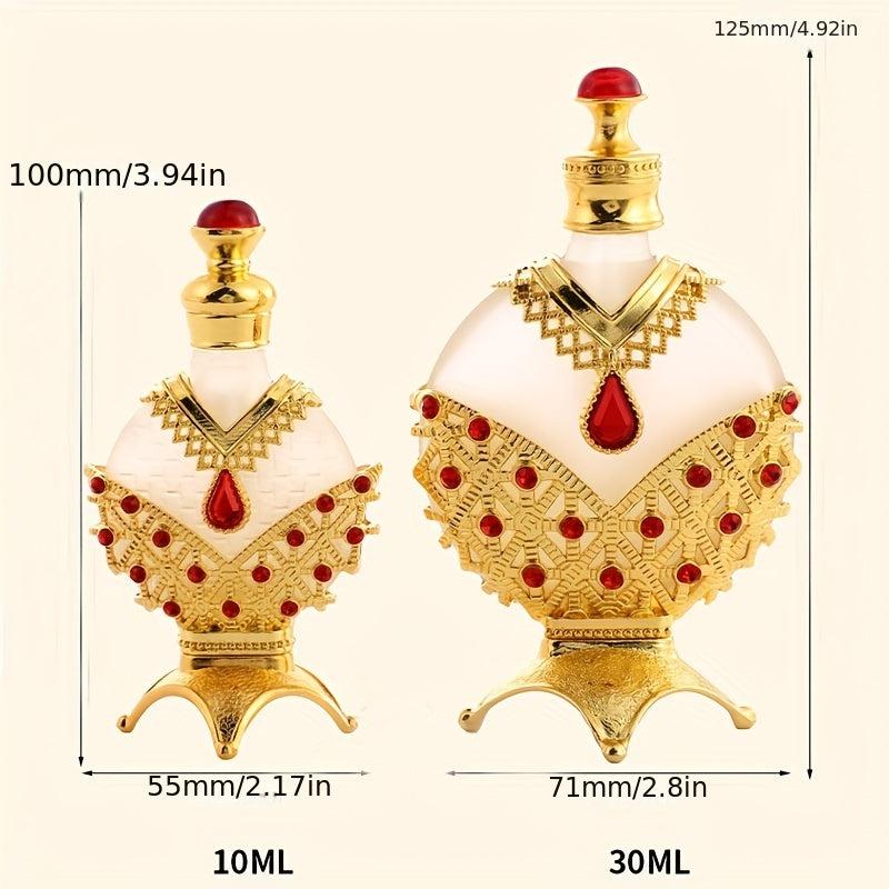 Empty Glass Perfume Bottle Refillable Essential Perfume Dispenser