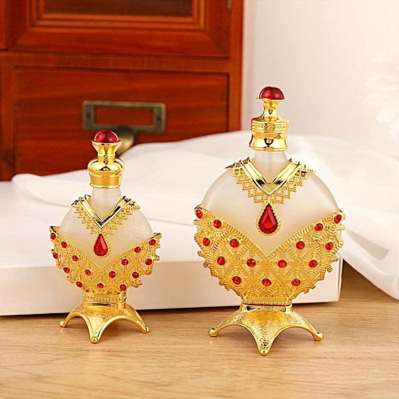 Empty Glass Perfume Bottle Refillable Essential Perfume Dispenser