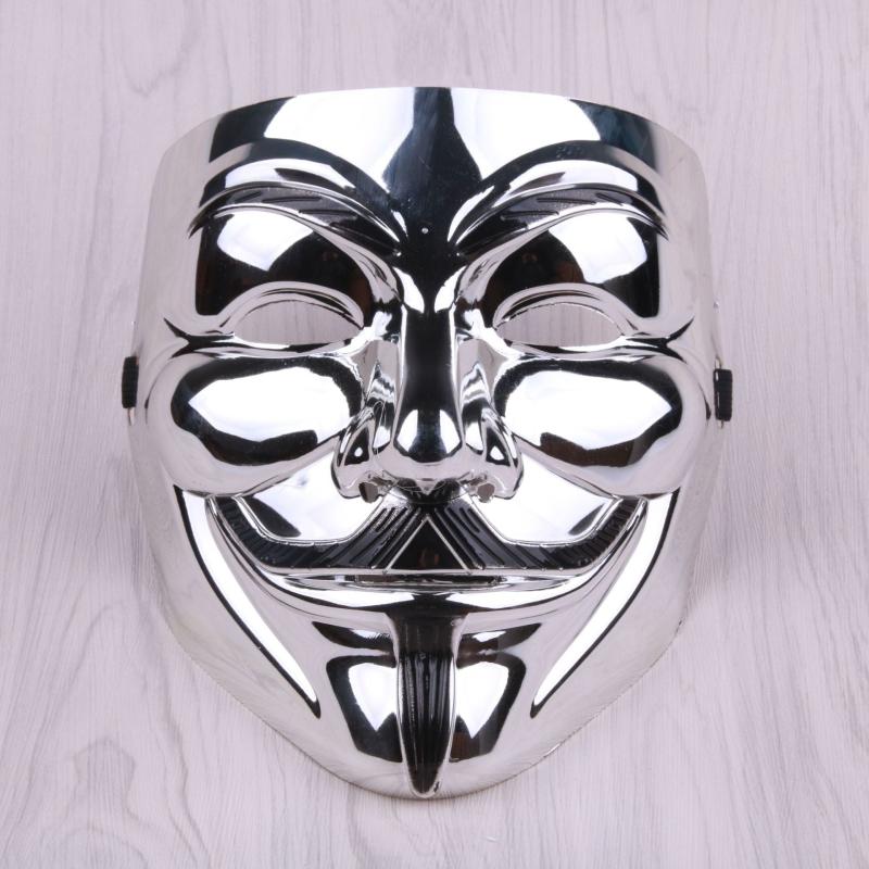 Men's Halloween Matte Ghost Face Party Mask