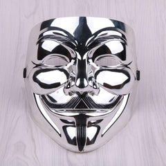 Men's Halloween Matte Ghost Face Party Mask