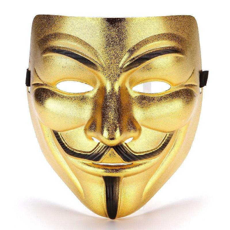 Men's Halloween Matte Ghost Face Party Mask