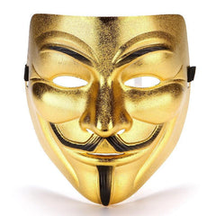 Men's Halloween Matte Ghost Face Party Mask