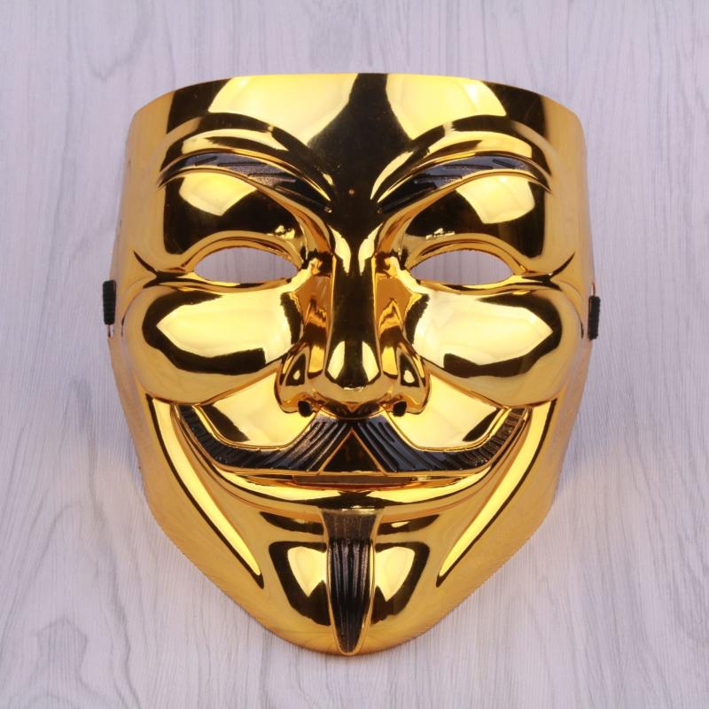 Men's Halloween Matte Ghost Face Party Mask