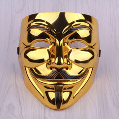 Men's Halloween Matte Ghost Face Party Mask