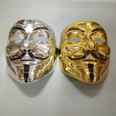 Men's Halloween Matte Ghost Face Party Mask