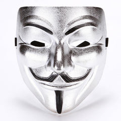 Men's Halloween Matte Ghost Face Party Mask