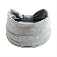 High Elastic Solid Polyester Headband for Makeup and Sports