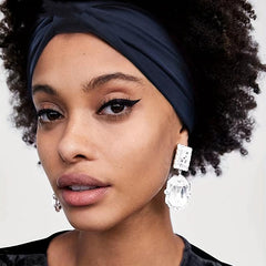 High Elastic Solid Polyester Headband for Makeup and Sports