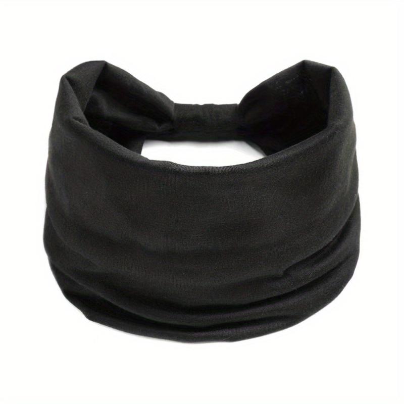 High Elastic Solid Polyester Headband for Makeup and Sports