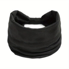 High Elastic Solid Polyester Headband for Makeup and Sports