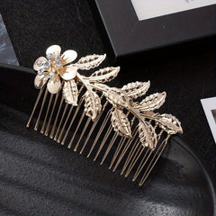 Leaf Hair Comb Bridal Hairpin Accessories