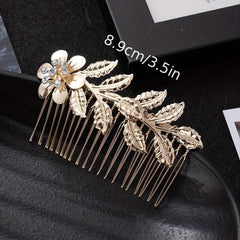 Leaf Hair Comb Bridal Hairpin Accessories