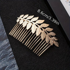 Leaf Hair Comb Bridal Hairpin Accessories