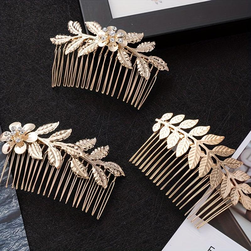 Leaf Hair Comb Bridal Hairpin Accessories