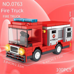 City Car Small Building Blocks Kids Educational Toy