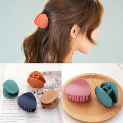 Solid Hair Clip Mini Hair Claw Barrette Retro Hair Claws Girls Hair Accessories