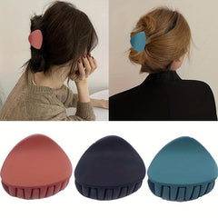 Solid Hair Clip Mini Hair Claw Barrette Retro Hair Claws Girls Hair Accessories